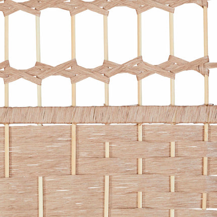 4-Panel Folding Screen in Natural Colour
