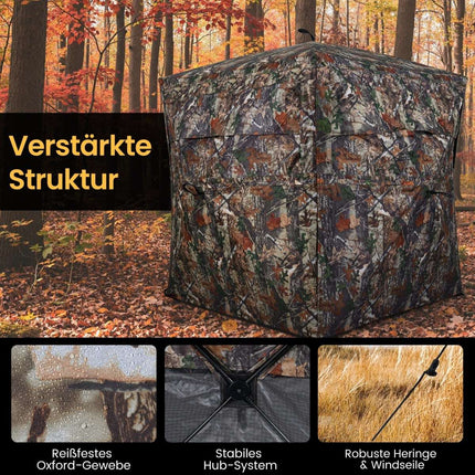 4-Person Pop-Up Hunting Blind with 360 View