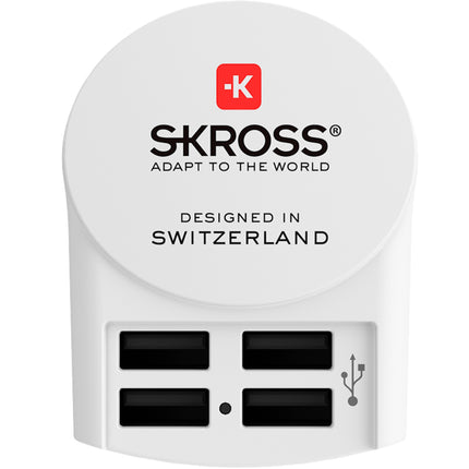 4-Port USB-Ladegerät EU