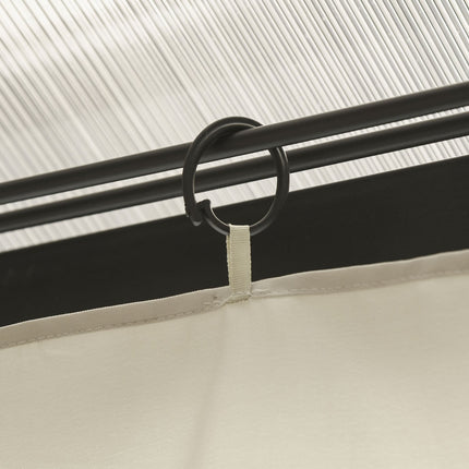 Beige 3x3M Gazebo Side Panels - Set of 4, Polyester
