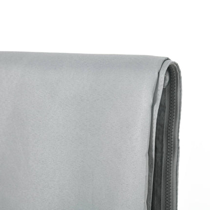 Gazebo side panels, light gray polyester, 3x4m, set of 4