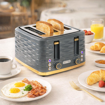 4-Slice Toaster, 7 Browning Levels, Auto Shut-Off