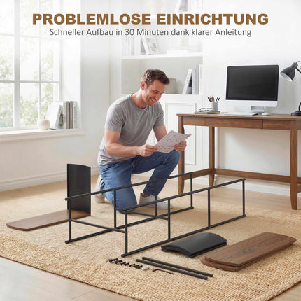 4-Tier Storage Shelf, Steel Frame, 80 kg Capacity