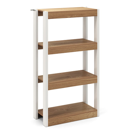 4-stufiges Holzregal mit Kippschutz, offene Regale