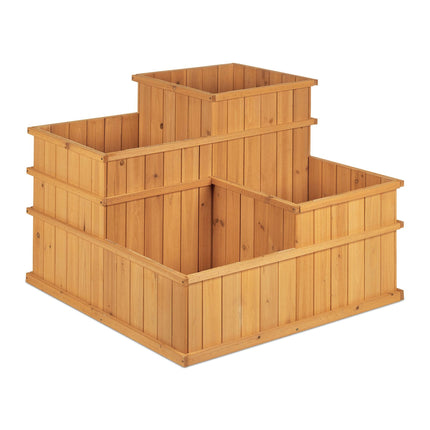 4-stufiges Hochbeet