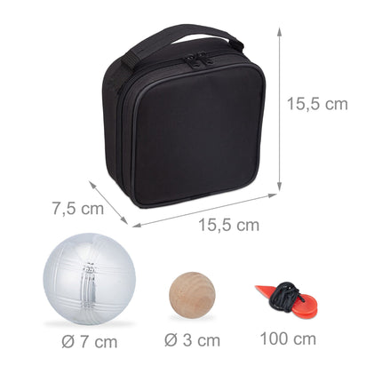 4 Boule-Kugeln im Set