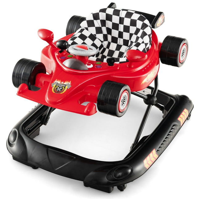 4-in-1 Babywalker mit verstellbarer Höhe und Spieltisch