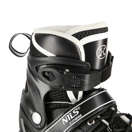 4-in-1 Black LED Inline/Ice Skates, Size L (39-42)