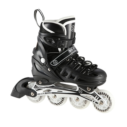 4-in-1 Black LED Inline/Ice Skates, Size L (39-42)