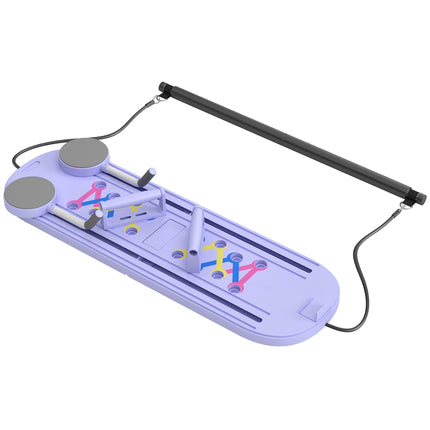 4-in-1 Foldable Pilates Board Set with Resistance Bands