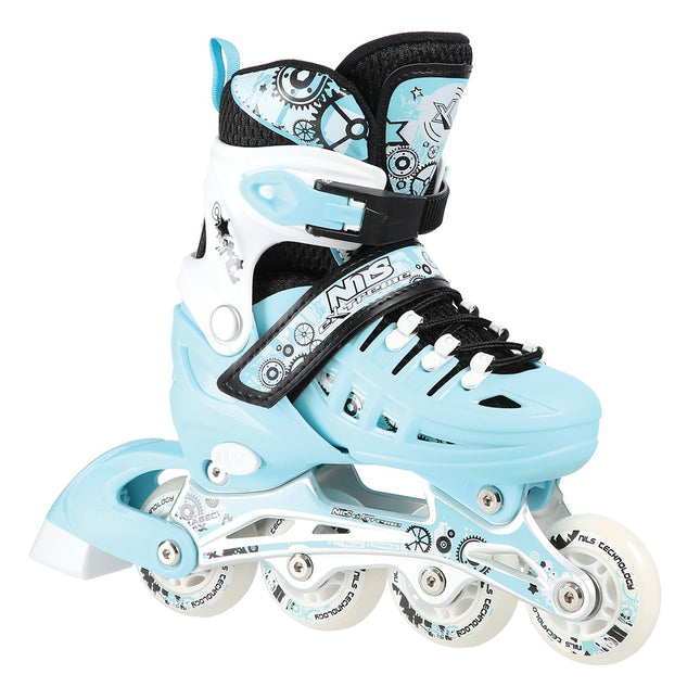 4-in-1 Inlineskates, Größe L (39-42), Mint