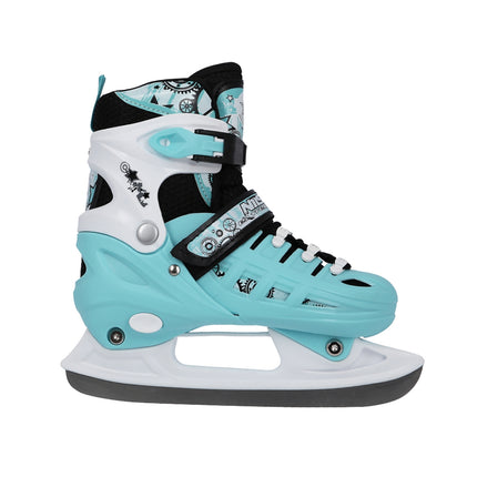 4-in-1 Inline Ice Skates, Size L (39-42), Mint