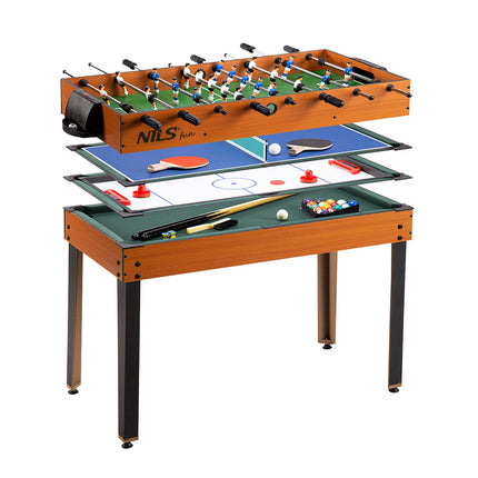 4-in-1 Multi-Spieltisch-Set