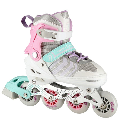 4-in-1 Pink Inline & Ice Skates, Size L (39-43)