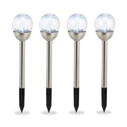 4er-Pack Solarlampen