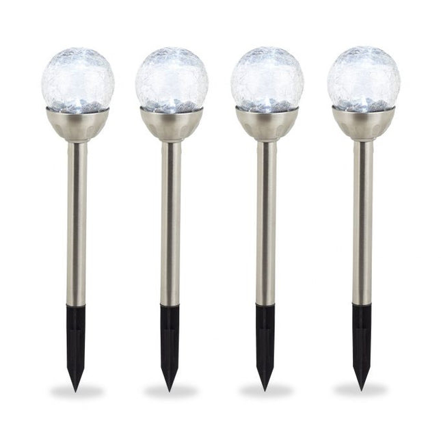 4er-Pack Solarlampen