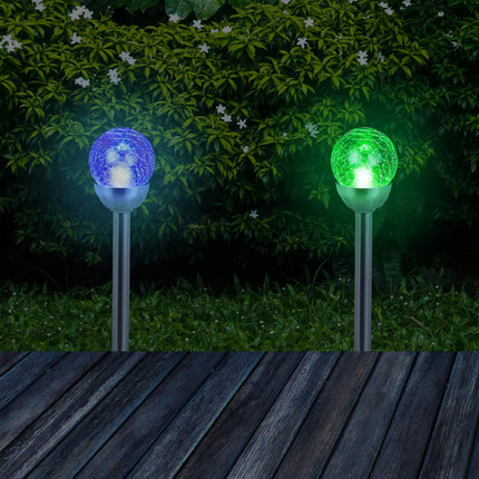 4er-Pack Solarlampen