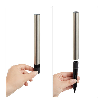 4er-Pack Solarlampen