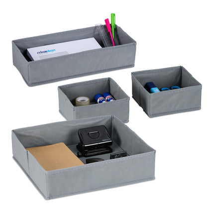 4-part drawer divider in fleece