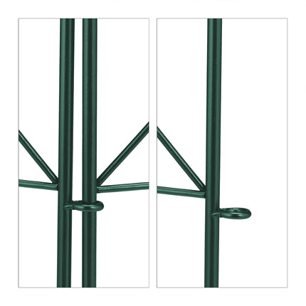 4-part metal bed rail