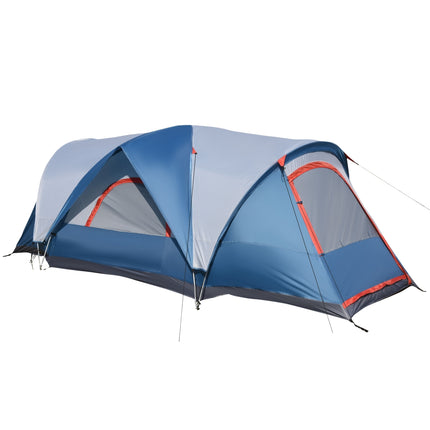 4-Personen-Camping-Tunnelzelt, UV-Schutz, wasserdicht