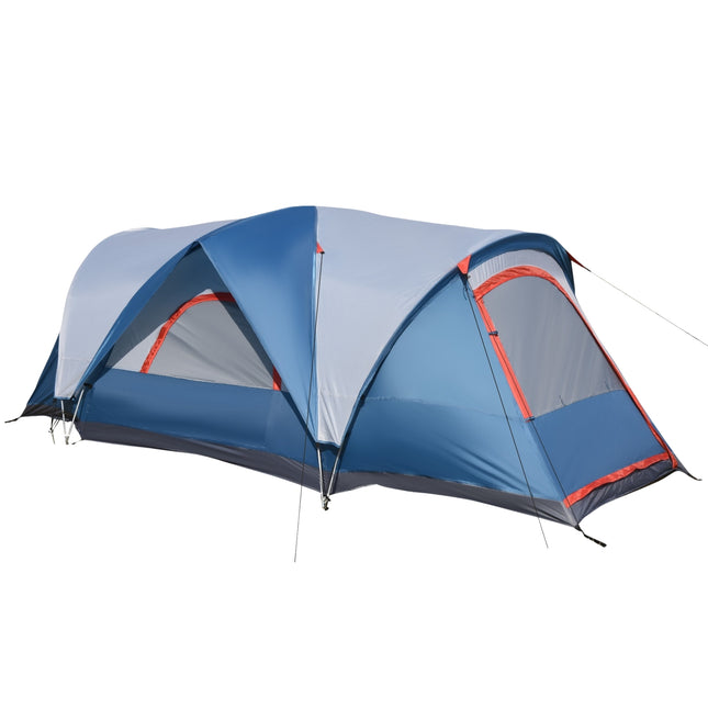 4-Personen-Camping-Tunnelzelt, UV-Schutz, wasserdicht