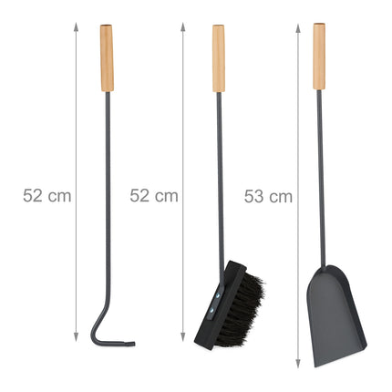 Krbová souprava 4 ks se stojanem