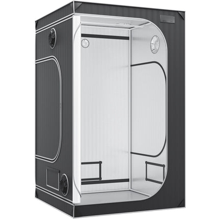 4x4 Grow Tent 122x122x203 cm, 2000D Mylar, Window