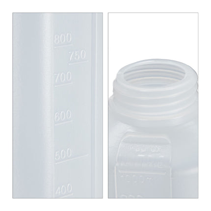 4x Quetschflaschen 1000ml