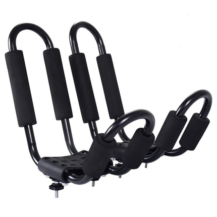 4 x Kajakträger Bootshalter Universal für Autodachträger inkl. 4 Allzweckgurte