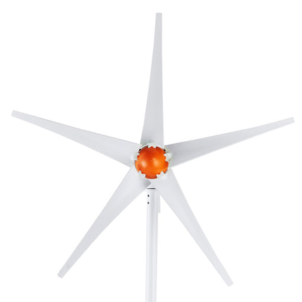 500W 12V Wind Turbine Generator, 5-Blade MPPT Kit