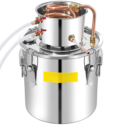 50L Alcohol Still, Stainless Steel with Condenser, Thermometer