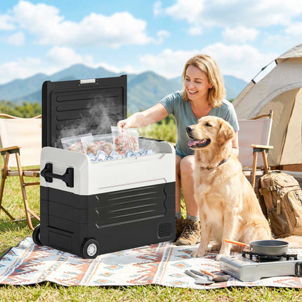 50L Dual-Zone Electric Cooler with App Control