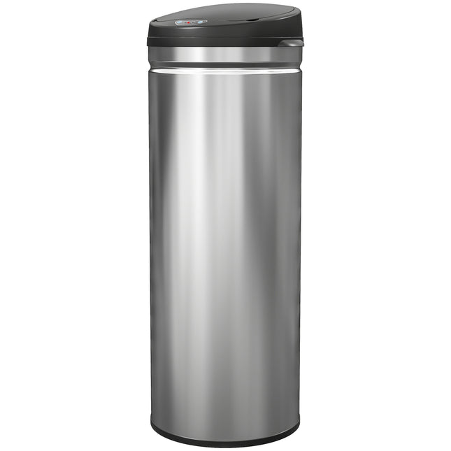 50L Edelstahl-Sensor-Mülleimer, Soft-Close, berührungslos