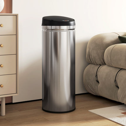 50L Stainless Steel Sensor Bin, Soft-Close, Touchless