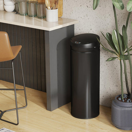 50L Berührungsloser Edelstahl-Mülleimer, Soft-Close