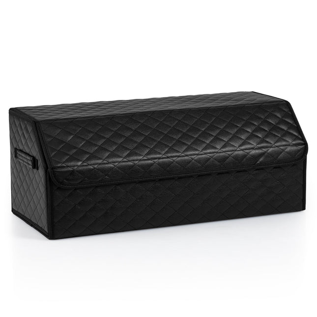 51L Collapsible Car Trunk Organizer with Lid & Divider
