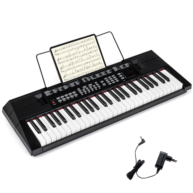 54-Tasten-Elektronik-Keyboard mit 200 Rhythmen & Klangfarben
