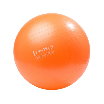 Oranžový gymnastický míč 55cm – anti-burst, protiskluzový povrch