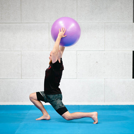 55 cm violetter Gymnastikball für Training & Fitness