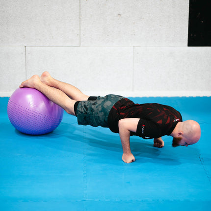 55 cm violetter Gymnastikball für Training & Fitness