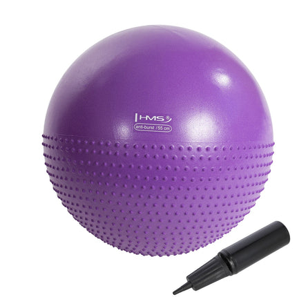 55 cm violetter Gymnastikball für Training & Fitness