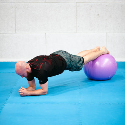 55 cm violetter Gymnastikball für Training & Fitness