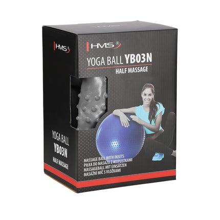 55 cm violetter Gymnastikball für Training & Fitness
