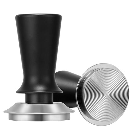 58mm Espresso Tamper, Spring-Loaded 30 lb, Stainless Grip