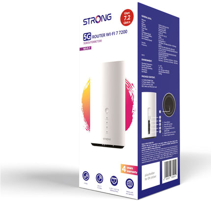 5G+ Wi-Fi 7 Router – 7200 Mbps, Dual-Band