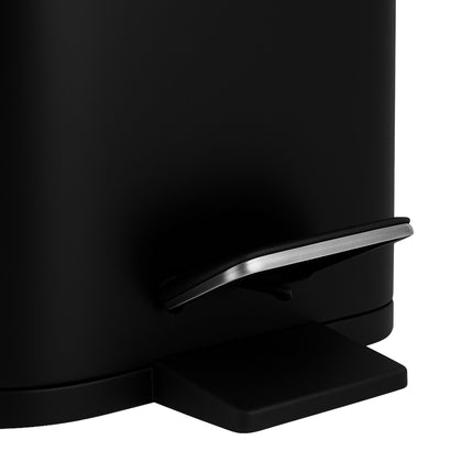 5L Bathroom Bin, Soft Close, Foot Pedal, Matte Finish