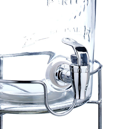 Distributeur de boissons 5 L avec support