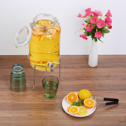 Distributeur de boissons 5 L avec support