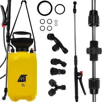 5L pressure sprayer - a set of nozzles
